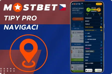 Tipy pro Navigaci v Aplikaci Mostbet